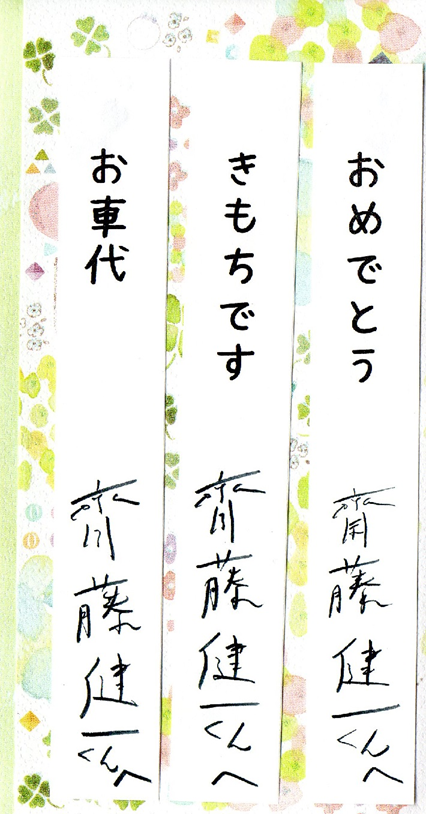 齋藤健一さんに車の維持費を寄付しよう！